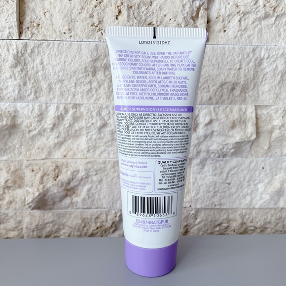 Crayola Bath Tub Finger Paint 4-pack NEW & sealed! - Picture 2 of 5